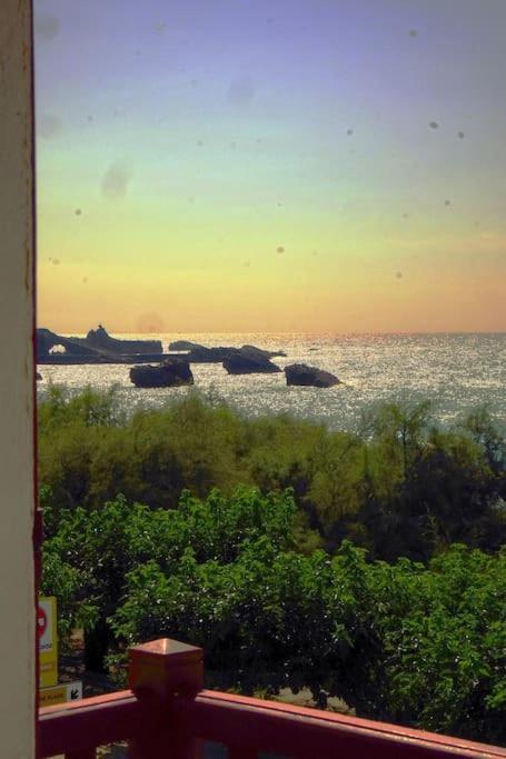 Appartement Le Sahel - Vue Imprenable Sur L'Ocean Biarritz Exterior foto