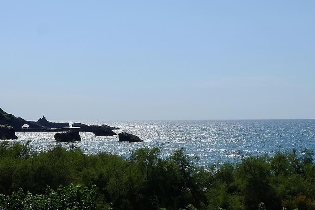 Appartement Le Sahel - Vue Imprenable Sur L'Ocean Biarritz Exterior foto